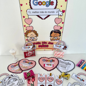 Kit Digital Dia das Mães Tema Google