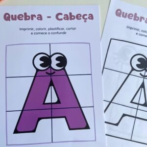 Quebra-cabeça do Alfabeto
