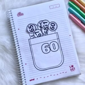 Bolso dos numerais de 60 a 100