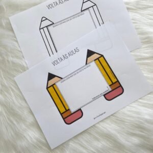 Cartão Volta às Aulas