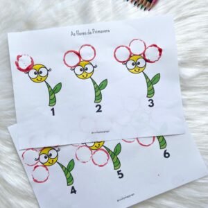 Atividade Flores da Primavera