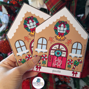 Cartão Casinha de Natal