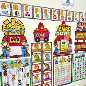 Kit Sala de Aula Fazendinha