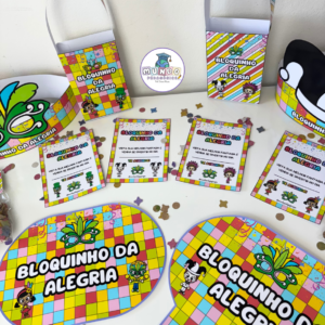 Kit Carnaval Bloquinho da Alegria