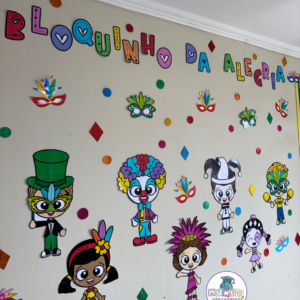 Painel Carnaval Bloquinho da Alegria
