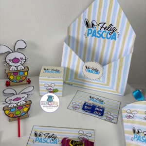 Kit Lembrancinhas Páscoa tema Coelho