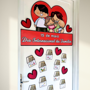 Painel de Porta Dia Internacional da Família
