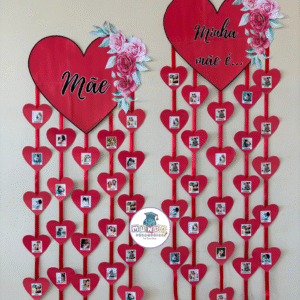 Coração Dia das Mães