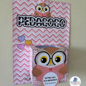 Caixa Mensagem - Dia do Pedagogo