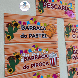 Placas Juninas para Barracas