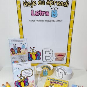 História e cartaz letra B