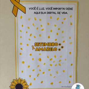 Painel Banner Você é Luz (setembro amarelo)