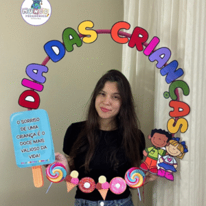 Bambolê Dia das Crianças tema Doce