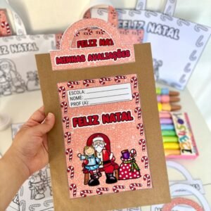 Kit Capas de Atividades Papai Noel