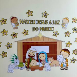 Painel Presépio de Natal
