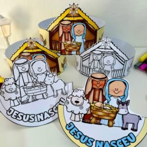 Presépio Dançante e Coroa