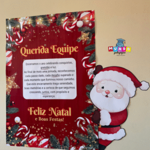 Kit Encerramento Querida Equipe tema Natal