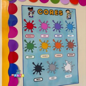 Painel Cores - tema pintando o sete