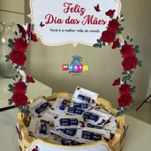 Decoração para Cesta Dia das Mães