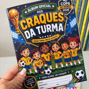 Álbum Craques da Turma - tema Copa
