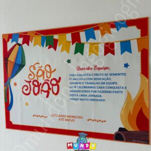 Kit Encerramento Equipe - Festa Junina