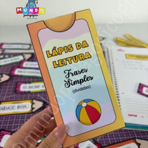 Lápis da Leitura - Frases Simples (divididas)