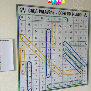 Caça-palavras - Copa do mundo