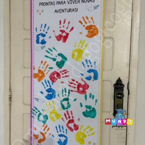 Painel de Porta interativo - Sejam bem-vindos