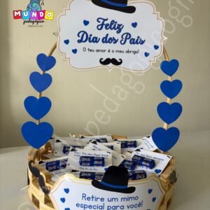 Decoração para Cesta Dia dos Pais
