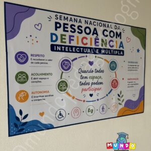 Kit Semana Nacional da Pessoa com Deficiência Intelectual e Múltipla