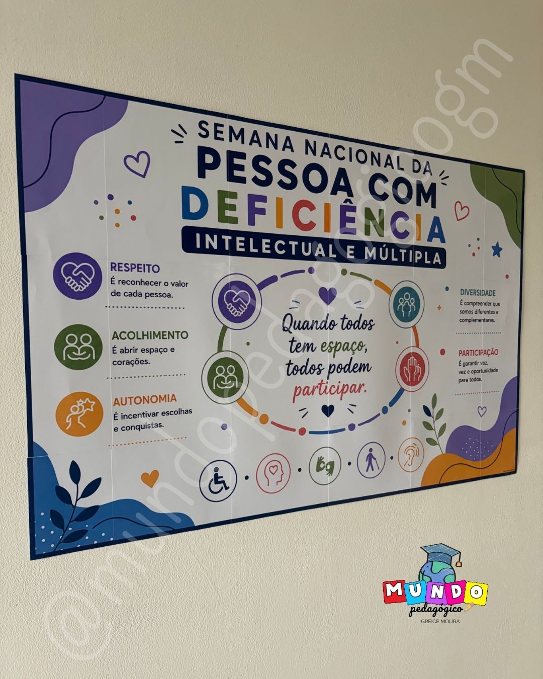 Kit Semana Nacional da Pessoa com Deficiência  Intelectual e Múltipla