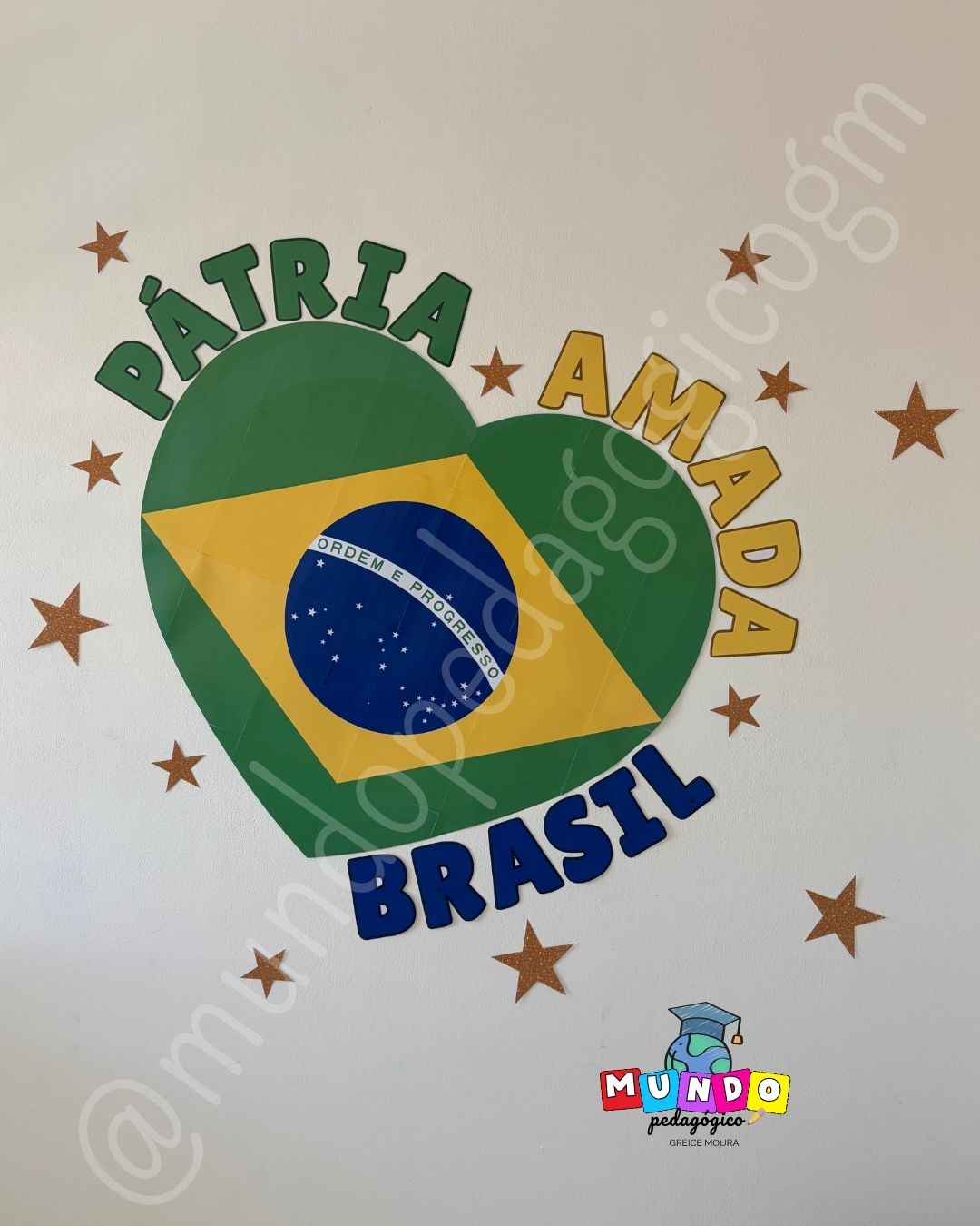 Painel Pátria Amada Brasil – Independência do Brasil – 7 de setembro