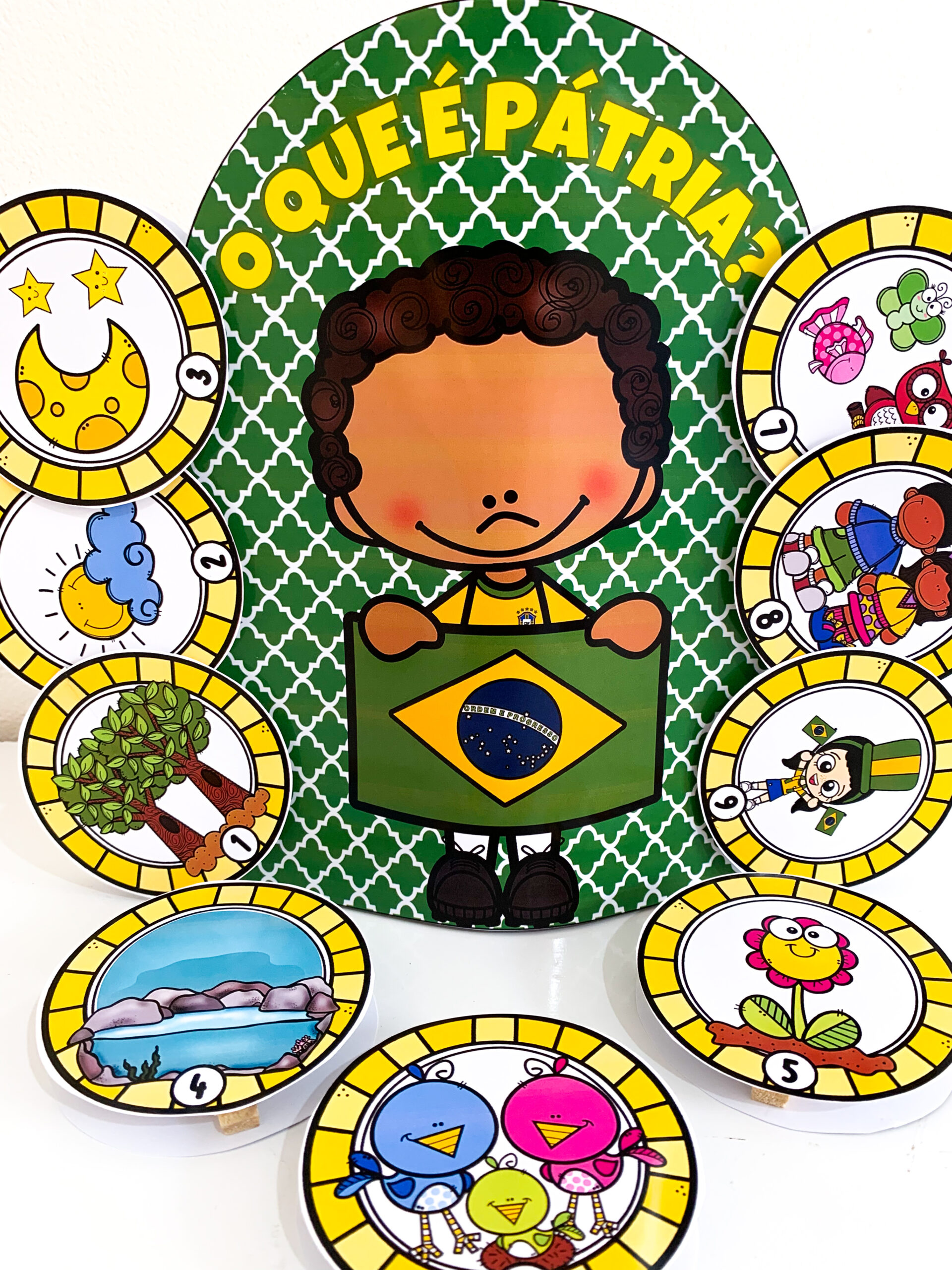 Luva Poema O que é Pátria – 7 de setembro – Independência do Brasil